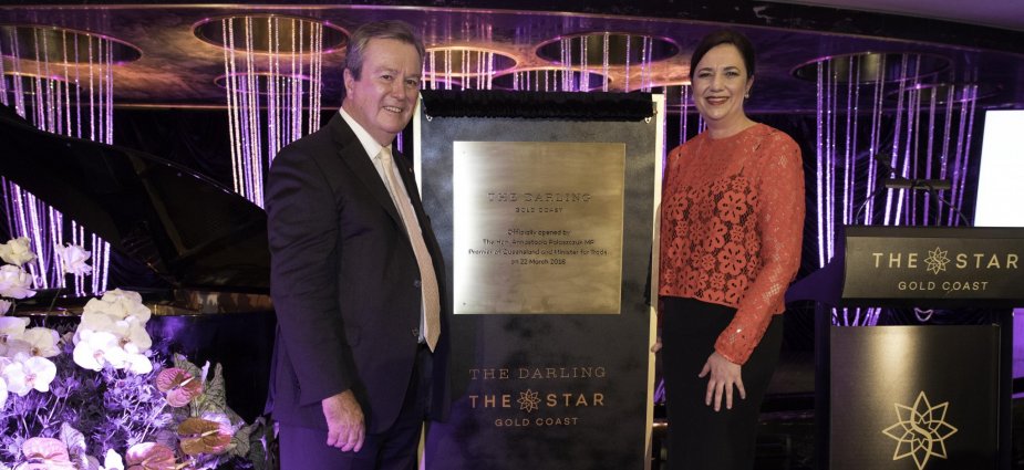 Chairman John O'Neill & Queensland Premier Annastacia Palaszczuk