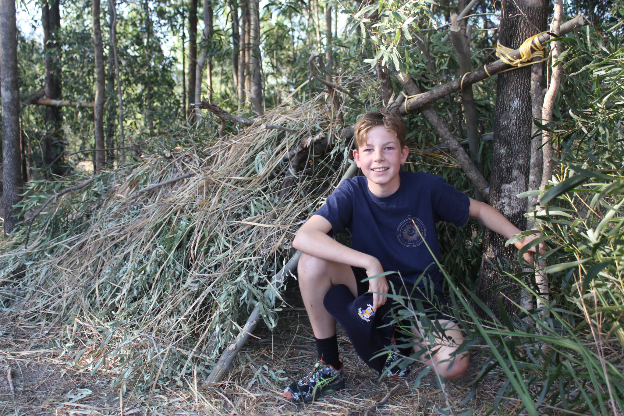 constructing shelter
