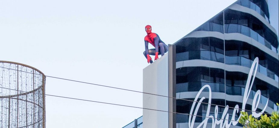 Spiderman at The Oracle-