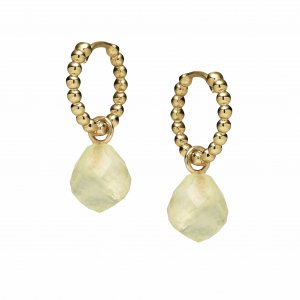 9CT Oriana Prehnite Interchangeable Drops