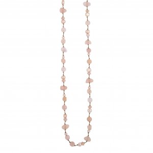 Blossom Pink Morganite & Pearl Flapper